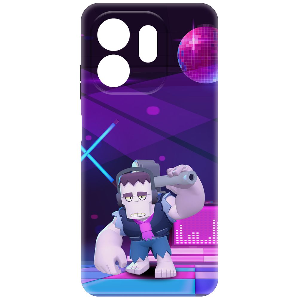 

Чехол-накладка Krutoff Soft Case Brawl Stars - Фрэнк для INFINIX Smart 9 черный