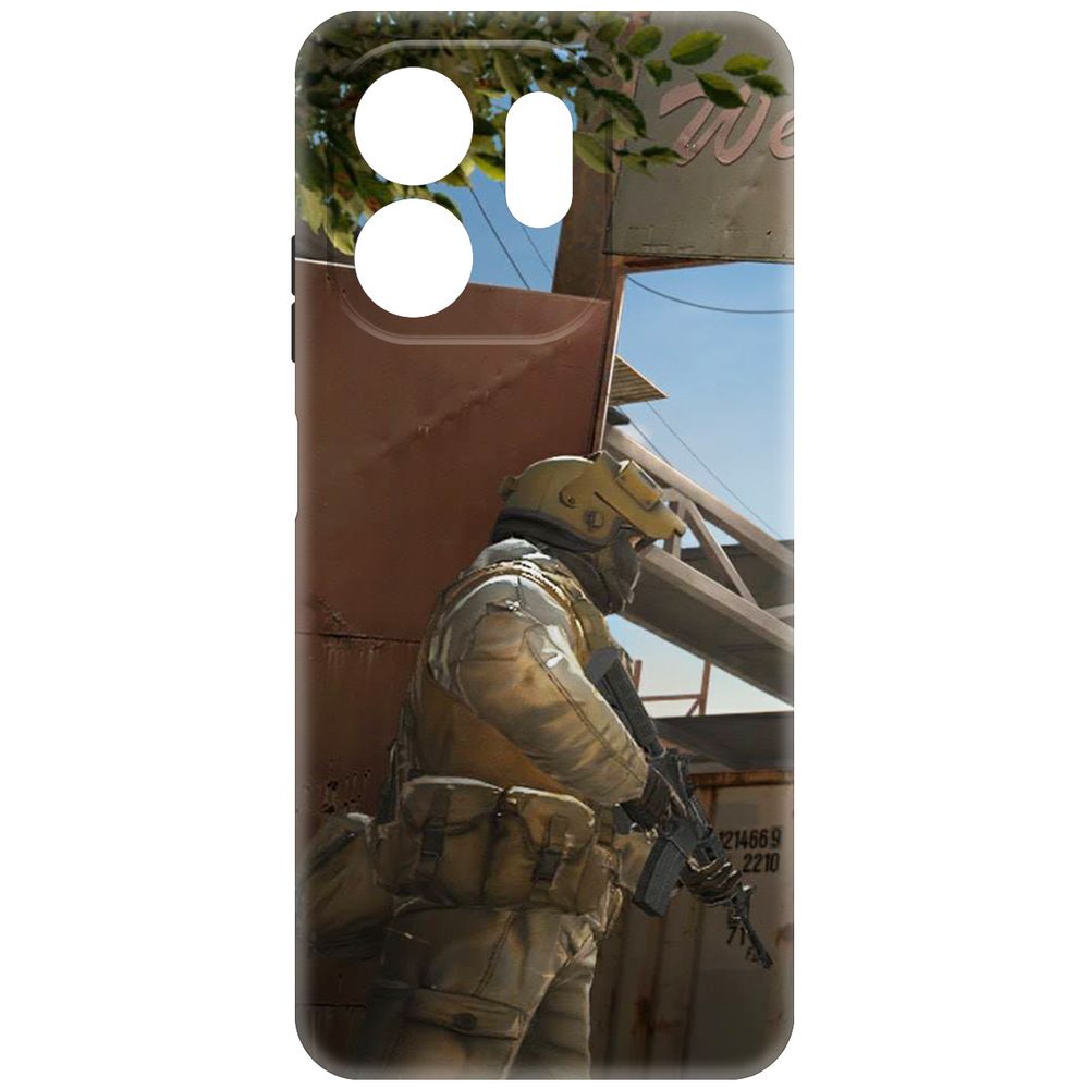 

Чехол-накладка Krutoff Soft Case Cтандофф 2 (Standoff 2) - Rust для INFINIX Smart 9 черный