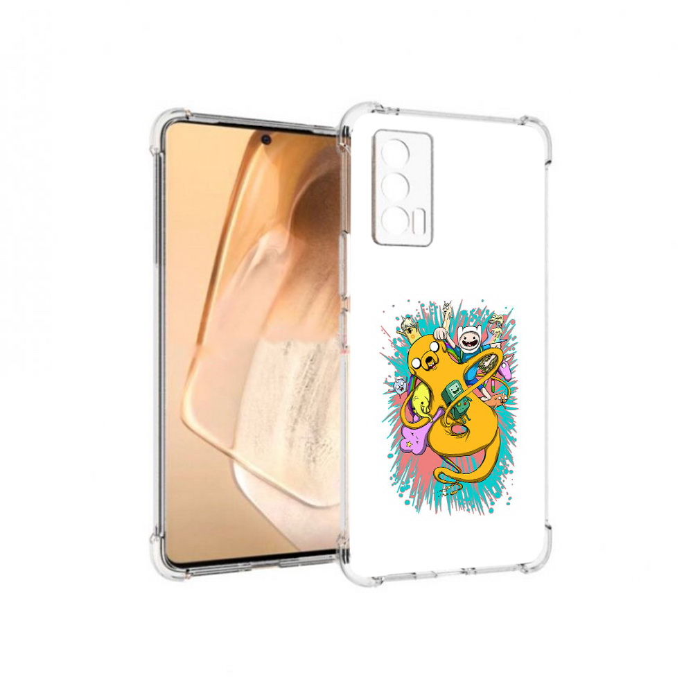 

Чехол MyPads Tocco для Vivo iQOO Neo 5 время приключений рисунок (PT226960.398.276), Прозрачный, Tocco