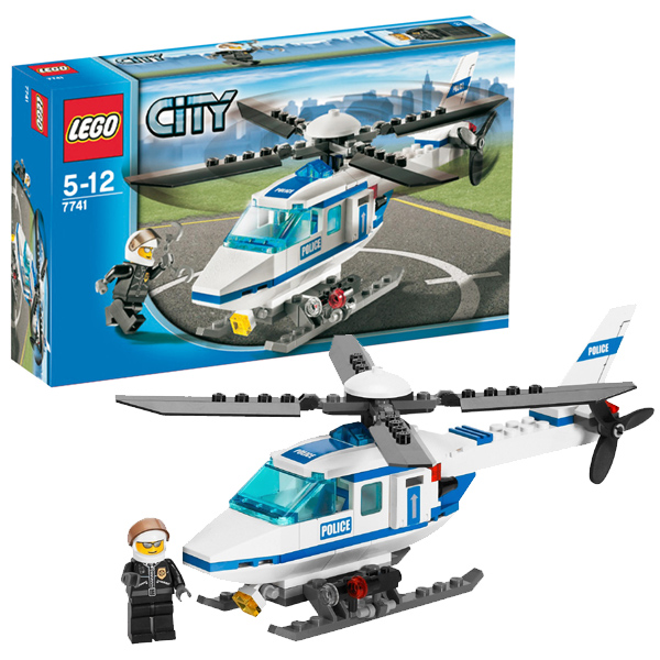 Конструктор LEGO City Полицейский вертолёт 7741