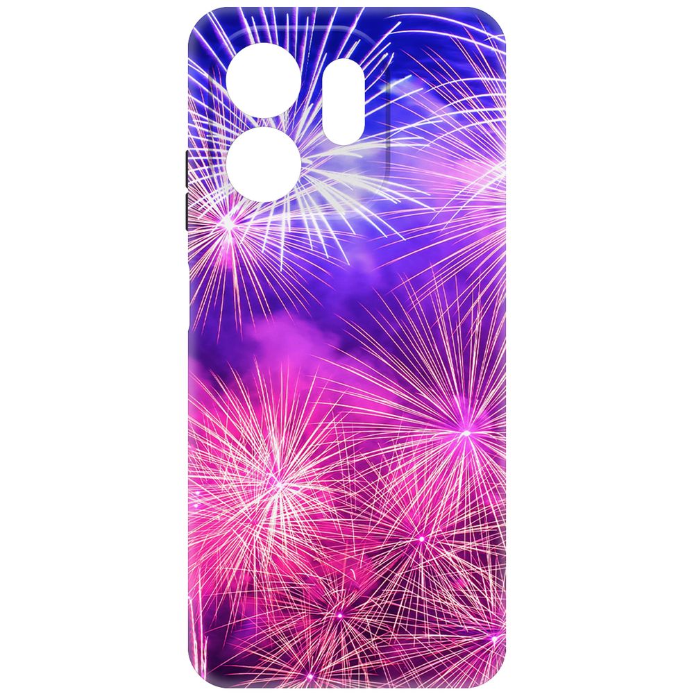 

Чехол-накладка Krutoff Soft Case Салют для INFINIX Smart 9 черный