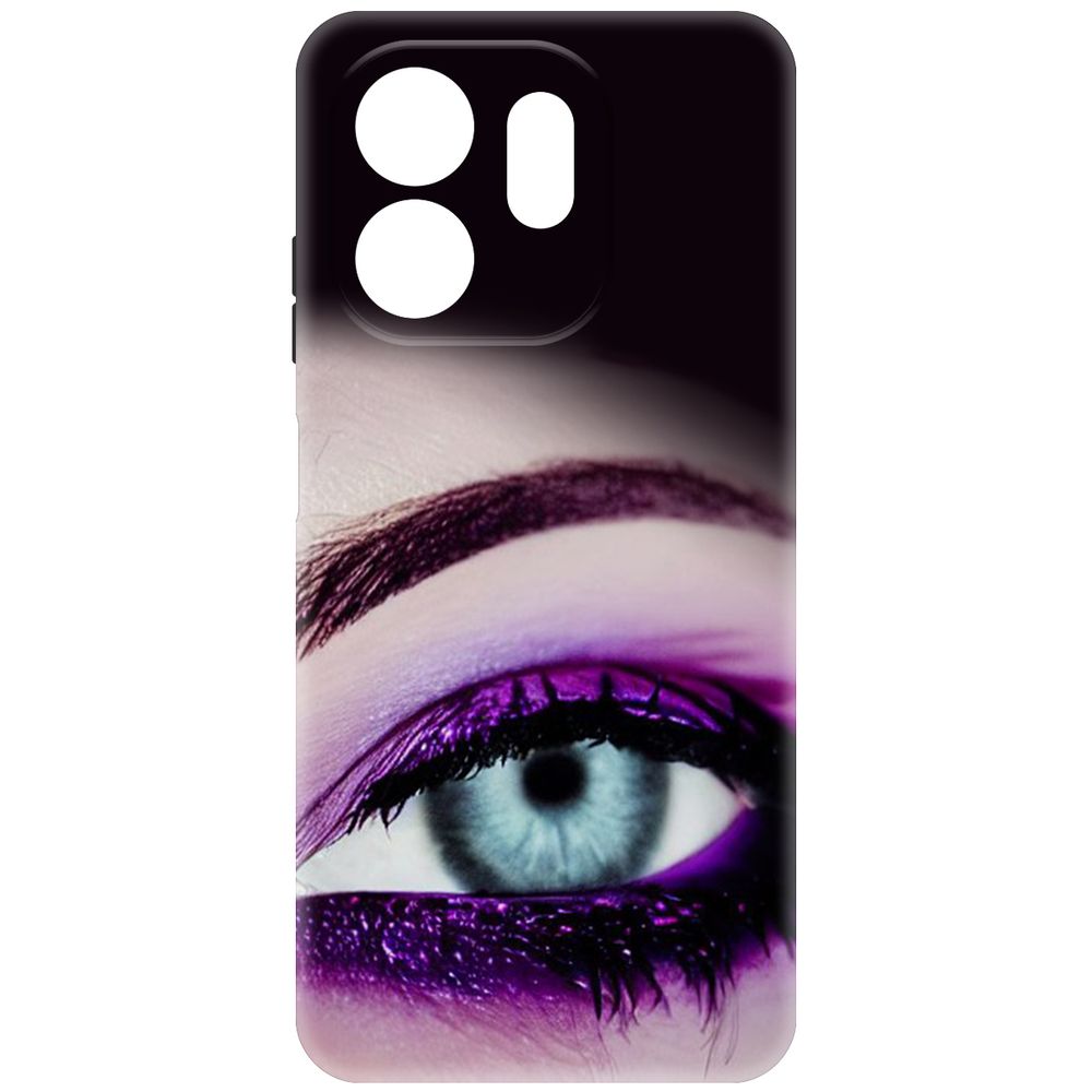 

Чехол-накладка Krutoff Soft Case Взгляд для INFINIX Smart 9 черный