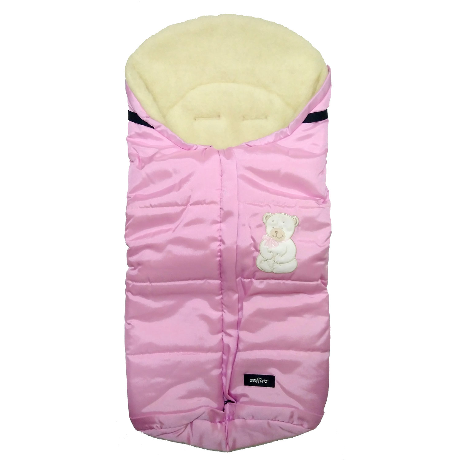 фото Спальный мешок в коляску womar wintry №12, шерсть, 3 розовый