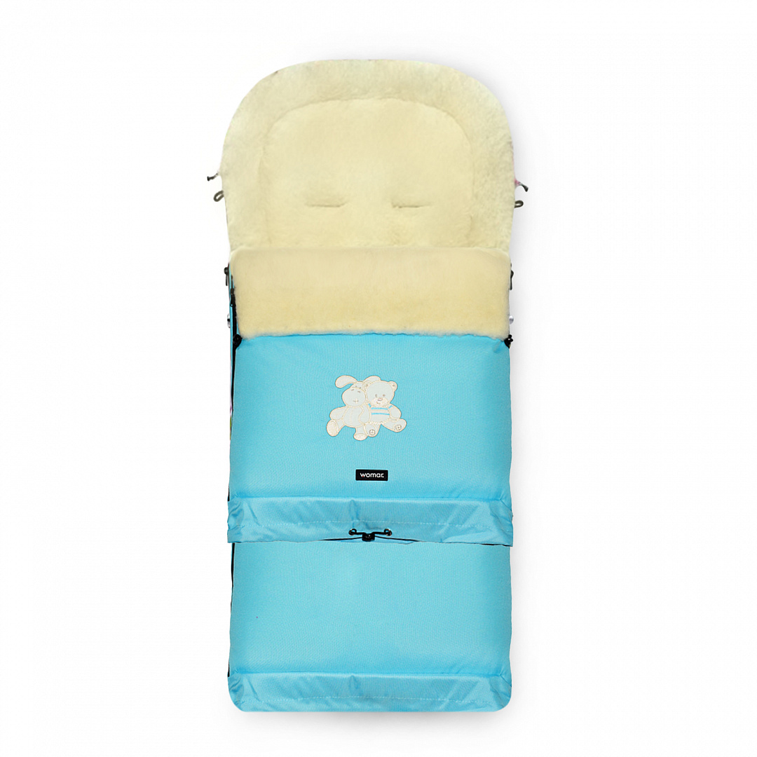 фото Спальный мешок в коляску womar multi arctic №20 8 бирюзовый