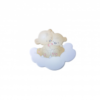 Декоративная накладка Лель Мишки на облаке 015 декоративная накладка лель бант маленький со стразами