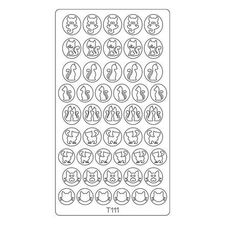 

Трафареты Freedecor, Deep Design T111, Прозрачный