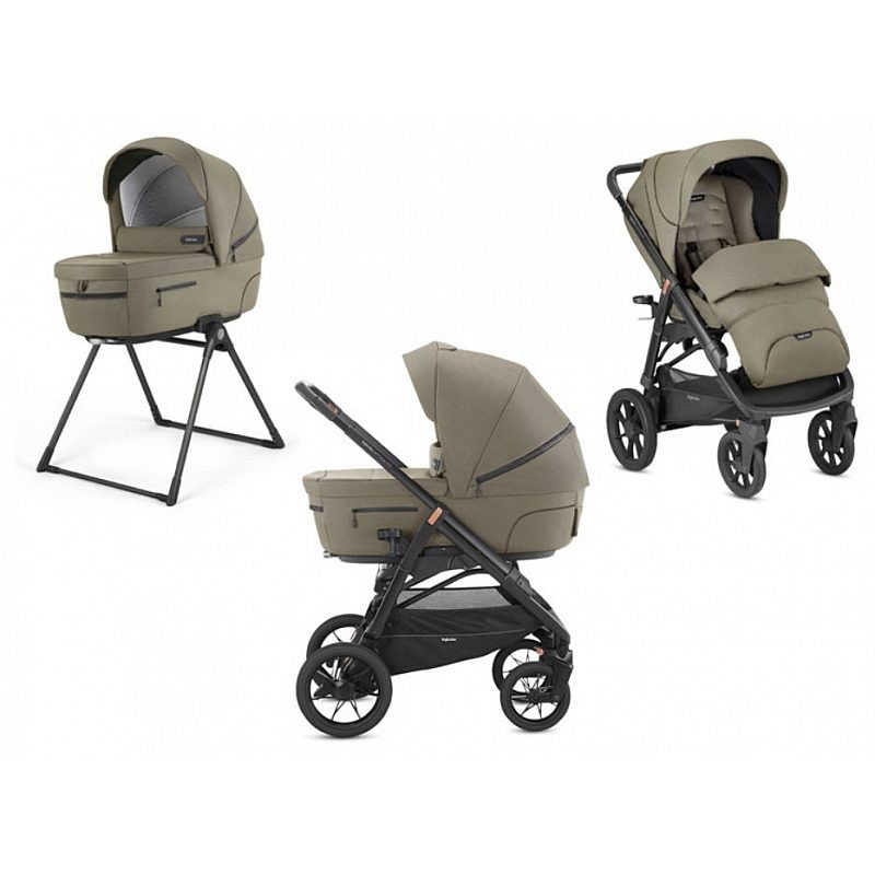 фото Коляска 2 в 1 inglesina aptica system duo 2 в 1 (aa75p0trb + ae73p0000) tuareg beige