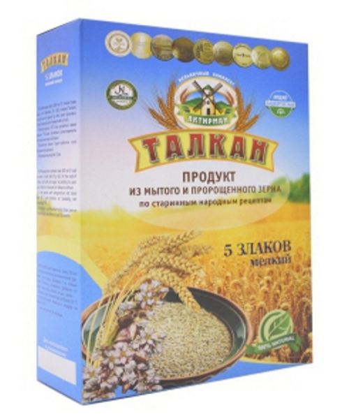 

Талкан Актирман 5 злаков мелкий помол, 350 г