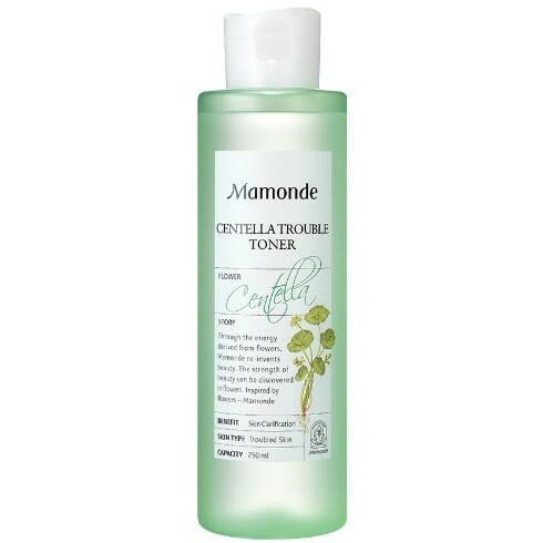 фото Тонер с экстрактом центеллы азиатской - mamonde centella toner 250 мл