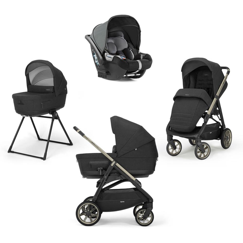 

Коляска 4 в 1 Inglesina Aptica System Quattro (AA70P0MYB + AE70P0002) Mystic Black, Aptica System Quattro