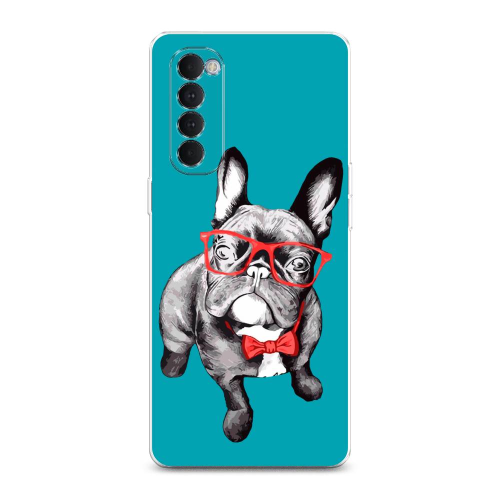 

Чехол на Oppo Reno 4 Pro "Французский бульдог", 258950-1