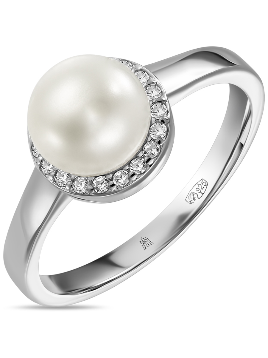 Кольцо из серебра р. 16 MIUZ Diamonds (Московский ювелирный завод) R2036-KL-840, фианит