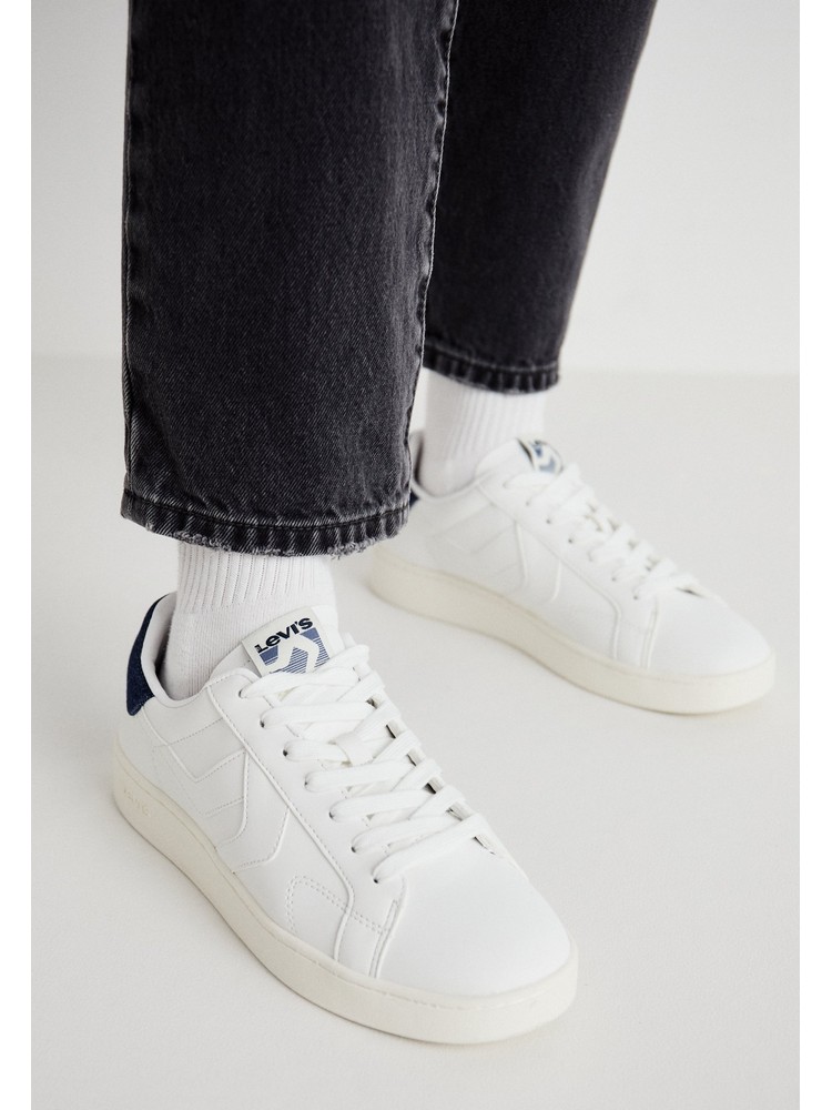 

Кеды женские Levi's LE211A07W белые 41 EU, Белый, LE211A07W