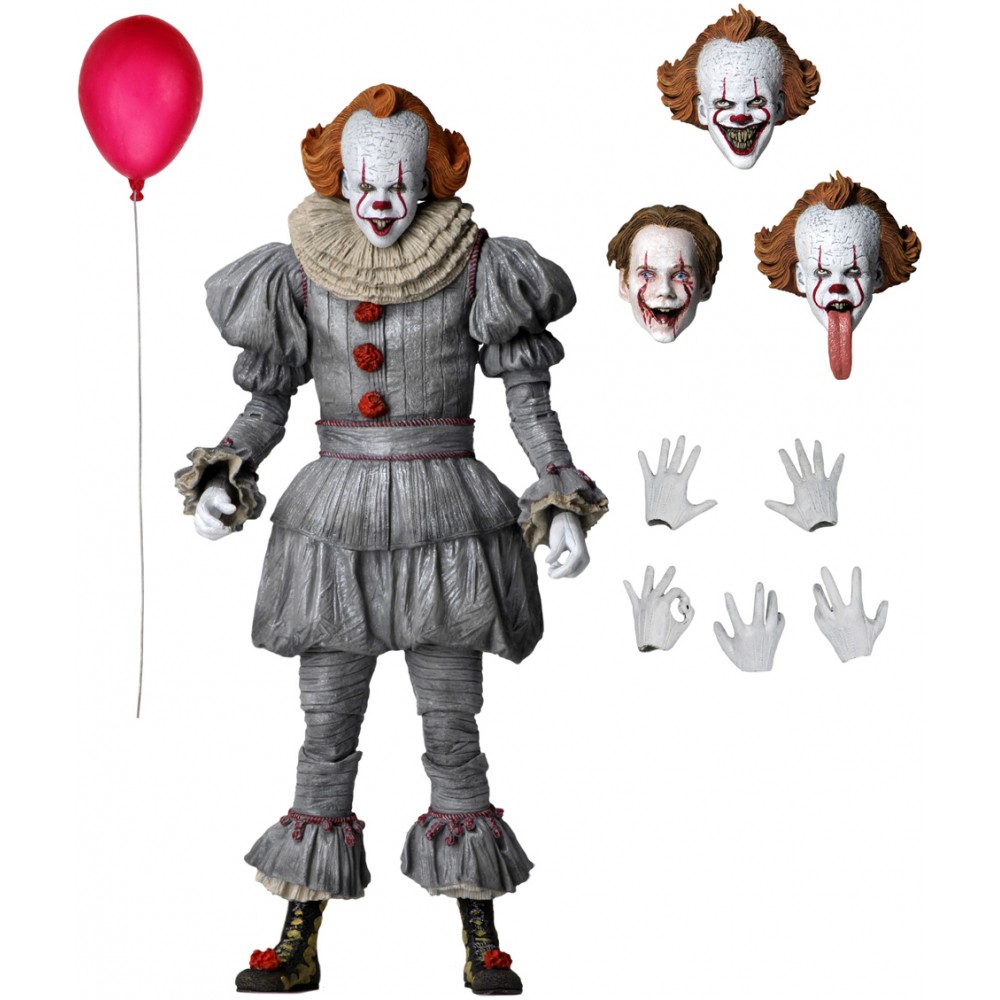 Фигурка Neca IT Chapter 2 7 Scale Action Figure Ultimate Pennywise 2019 фигурка neca 7 scale action figure ultimate 40th anniversary the creep 60797