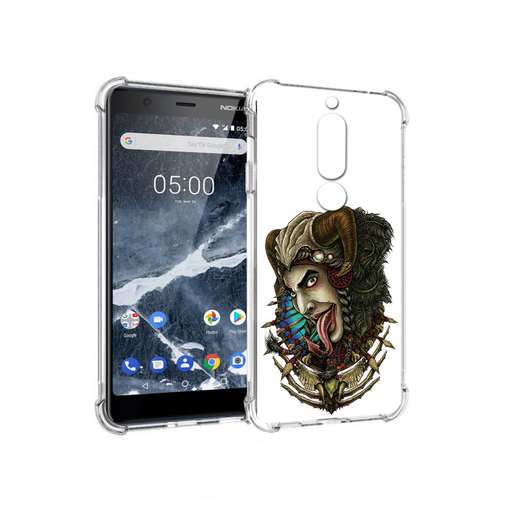 Чехол MyPads Tocco для Nokia 5.1 длинный язык (PT114144.121.330)