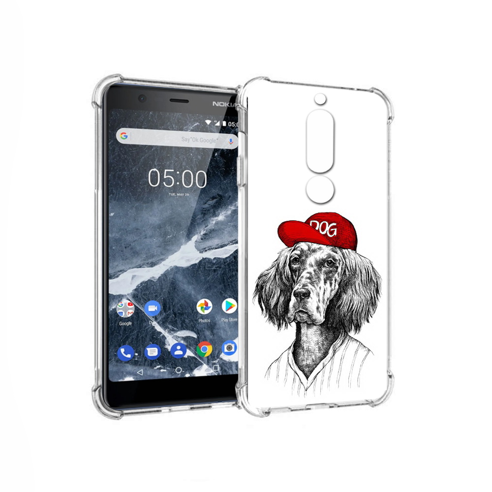 

Чехол MyPads Tocco для Nokia 5.1 дог (PT114144.121.333), Прозрачный, Tocco