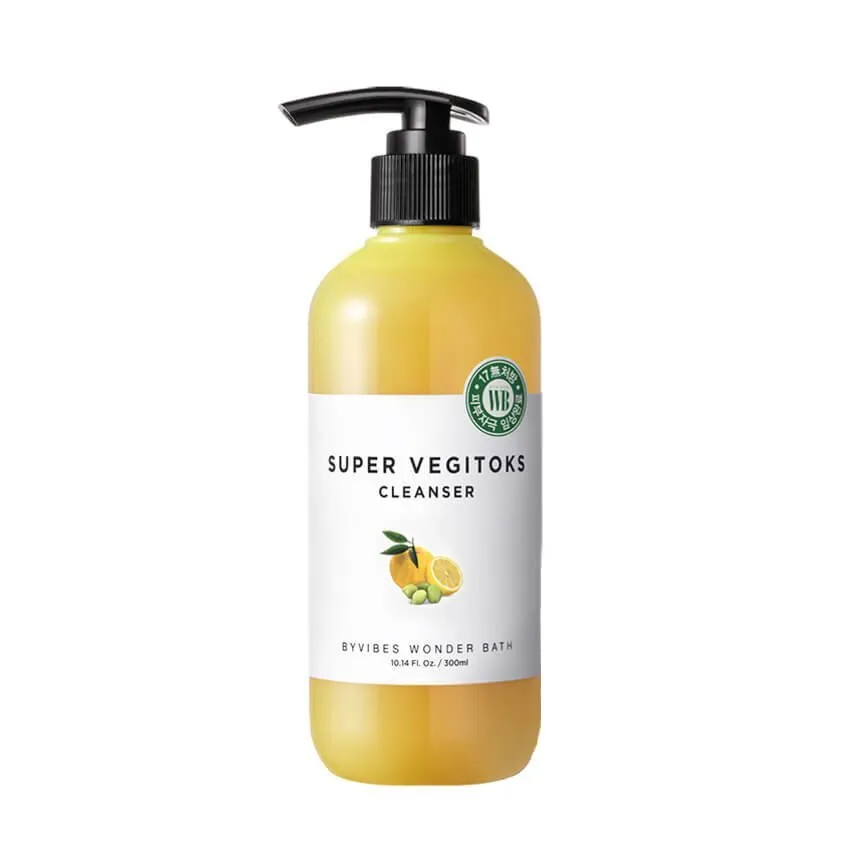 

Пенка-детокс кислородная Wonder Bath Super Vegitoks Cleanser Yellow 300 мл