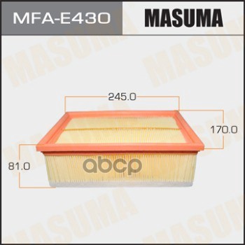 фото Фильтр воздушный masuma mfae430 lhd peugeot/ 206, 307/ v1400, v1600 00- (1/20) masuma арт.