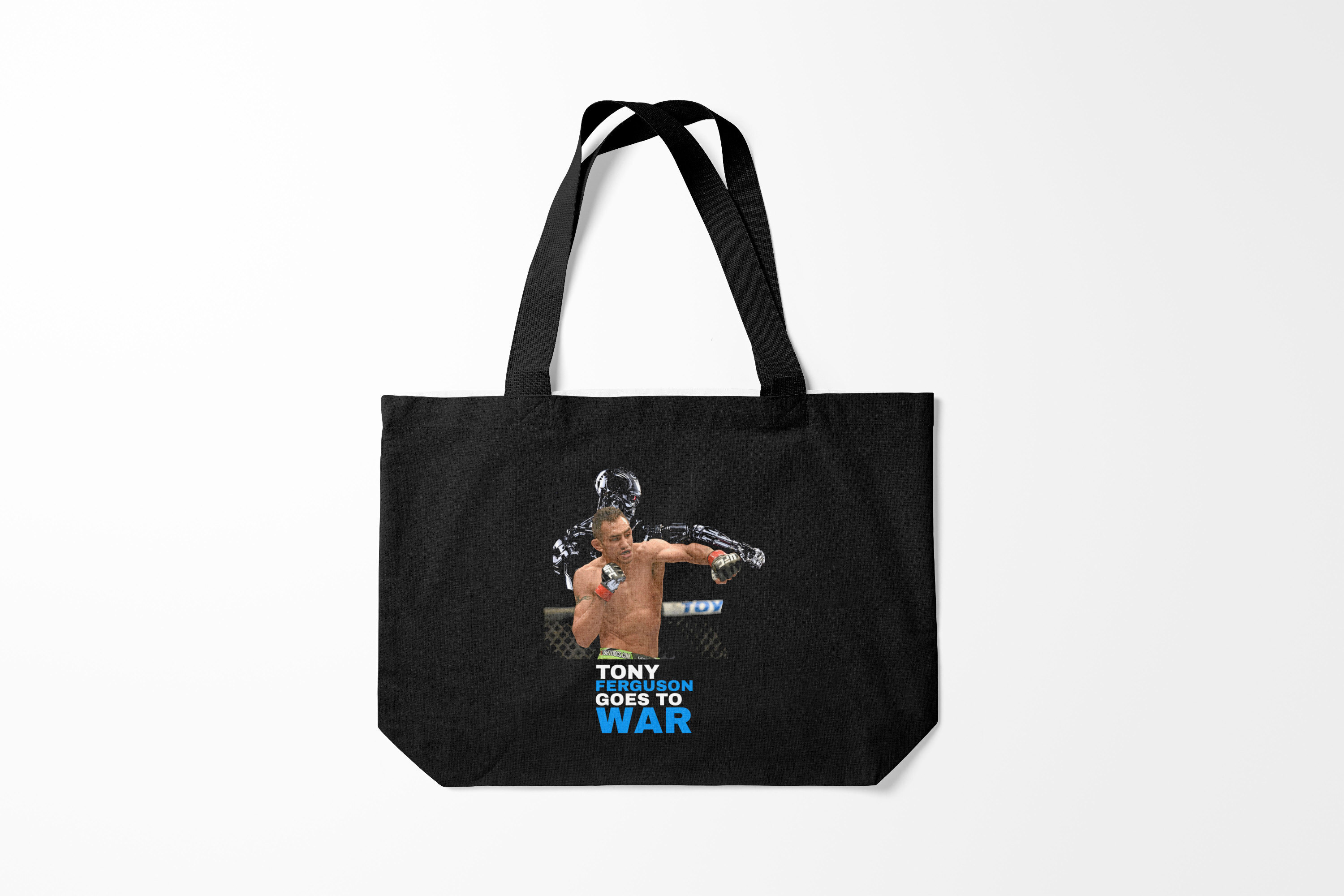 

Сумка шoппер унисекс Burnettie Tony Ferguson, черный, Tony Ferguson