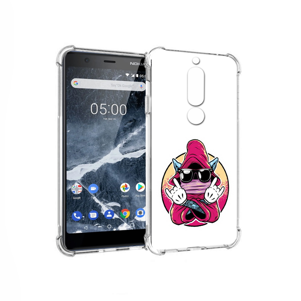 

Чехол MyPads Tocco для Nokia 5.1 йоу (PT114144.121.382), Прозрачный, Tocco
