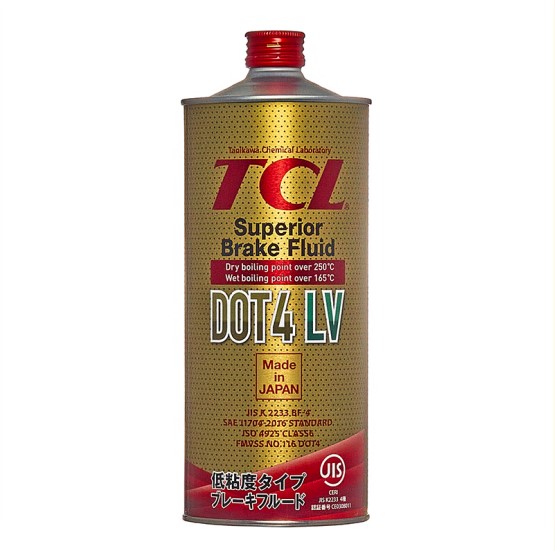 Тормозная жидкость TCL DOT4 LV 1л 1605₽