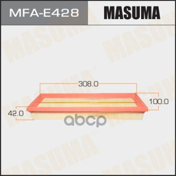 фото Фильтр воздушный masuma mfae428 lhd renault/ kangoo i/ v1500 97-07 (1/40) masuma арт. mfae