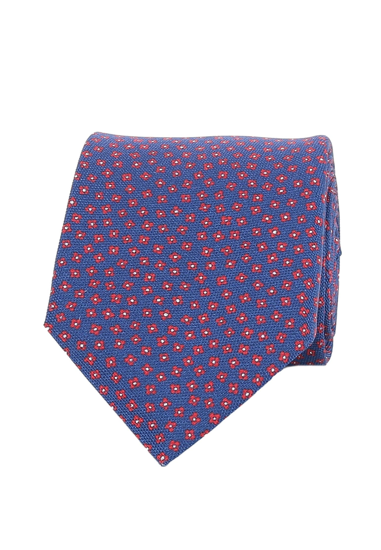 

Галстук CORNELIANI 8120383 245853 Синий, Синий;красный, 8120383
