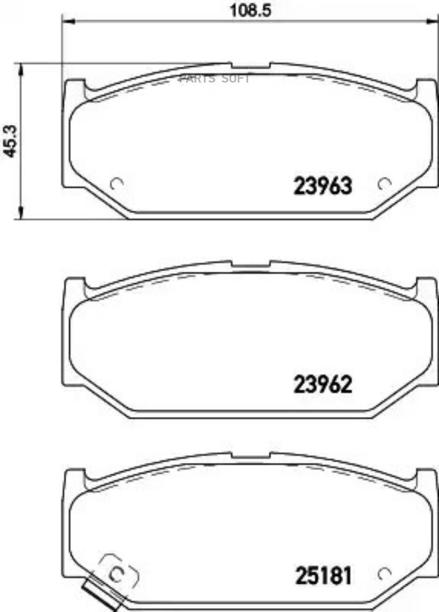 Колодки Тормозные Перед Suzuki Jimny, Swift Iii 05- Np9009 NISSHINBO арт. NP9009