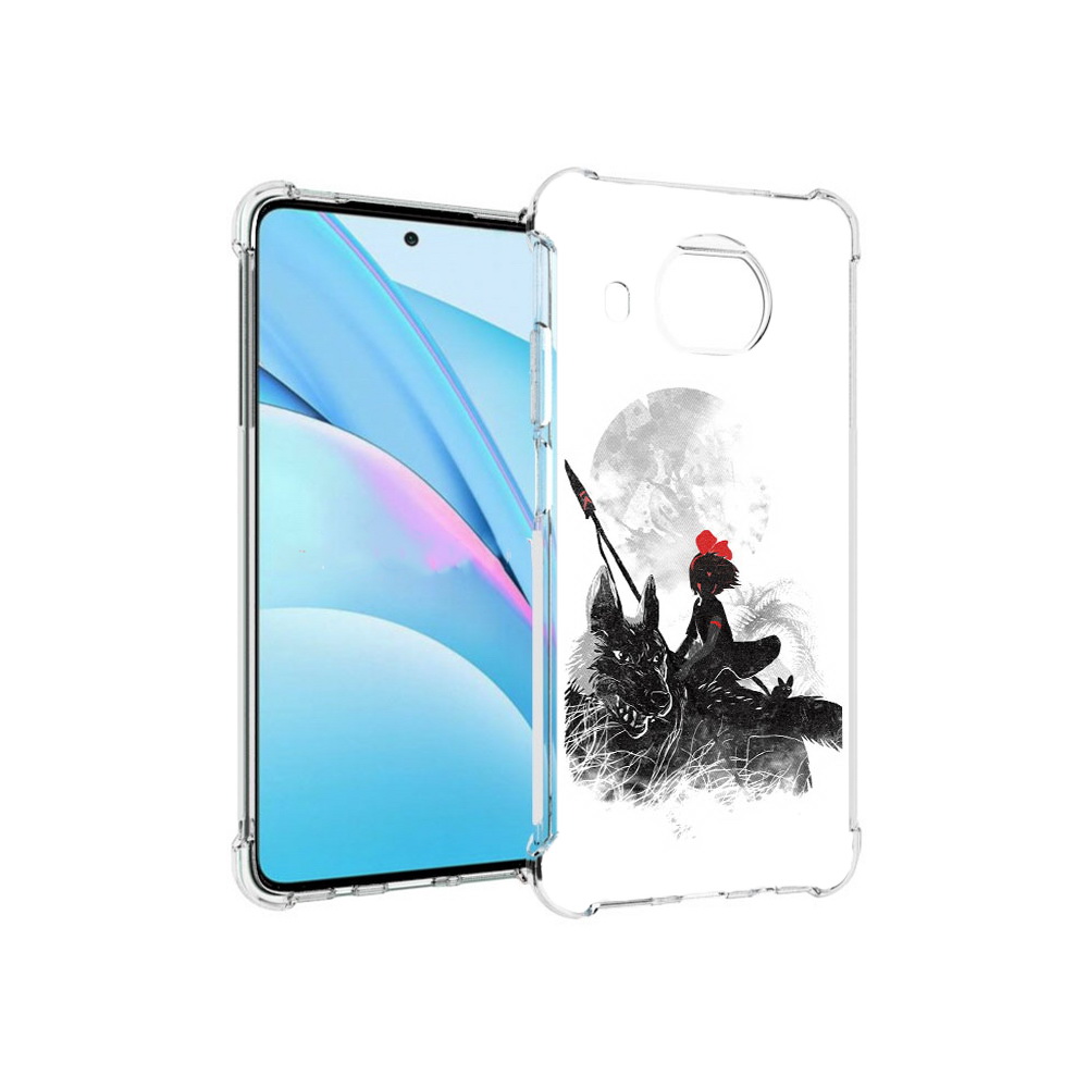 

Чехол MyPads Tocco для Xiaomi Mi 10T Lite мононоке (PT154732.269.481), Прозрачный, Tocco