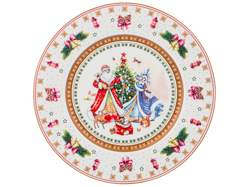 

Тарелка "Christmas Collection" Диаметр=26См Высота=2,2См 586-452
