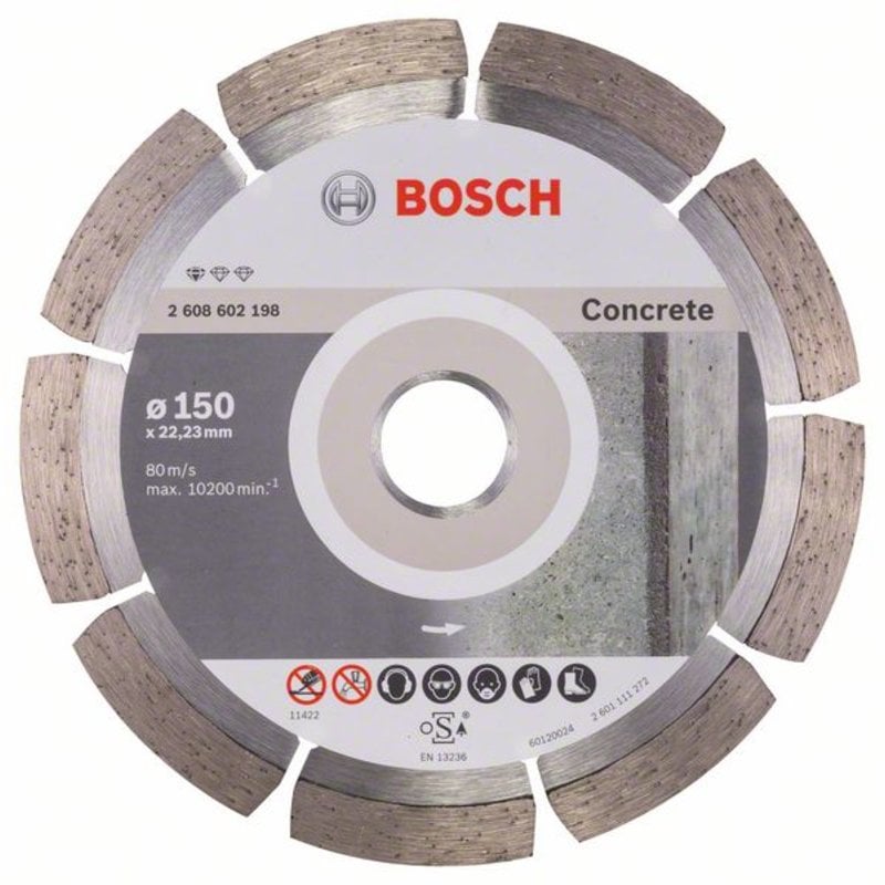 

Алмазный диск Standard for Concrete150-22,23 2608602198 Bosch