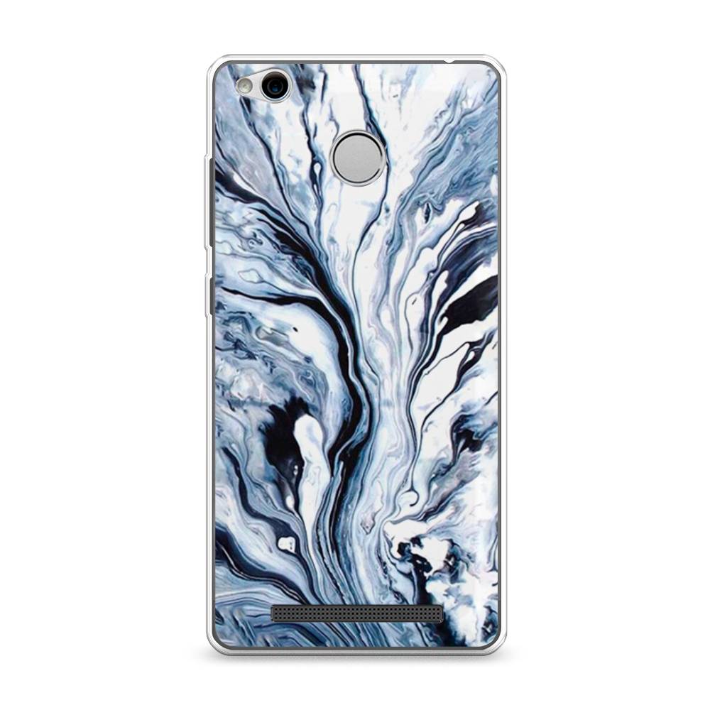 

Чехол Awog на Xiaomi Redmi 3 Pro (3S) "Голубой минерал мрамор", Разноцветный, 30950-3