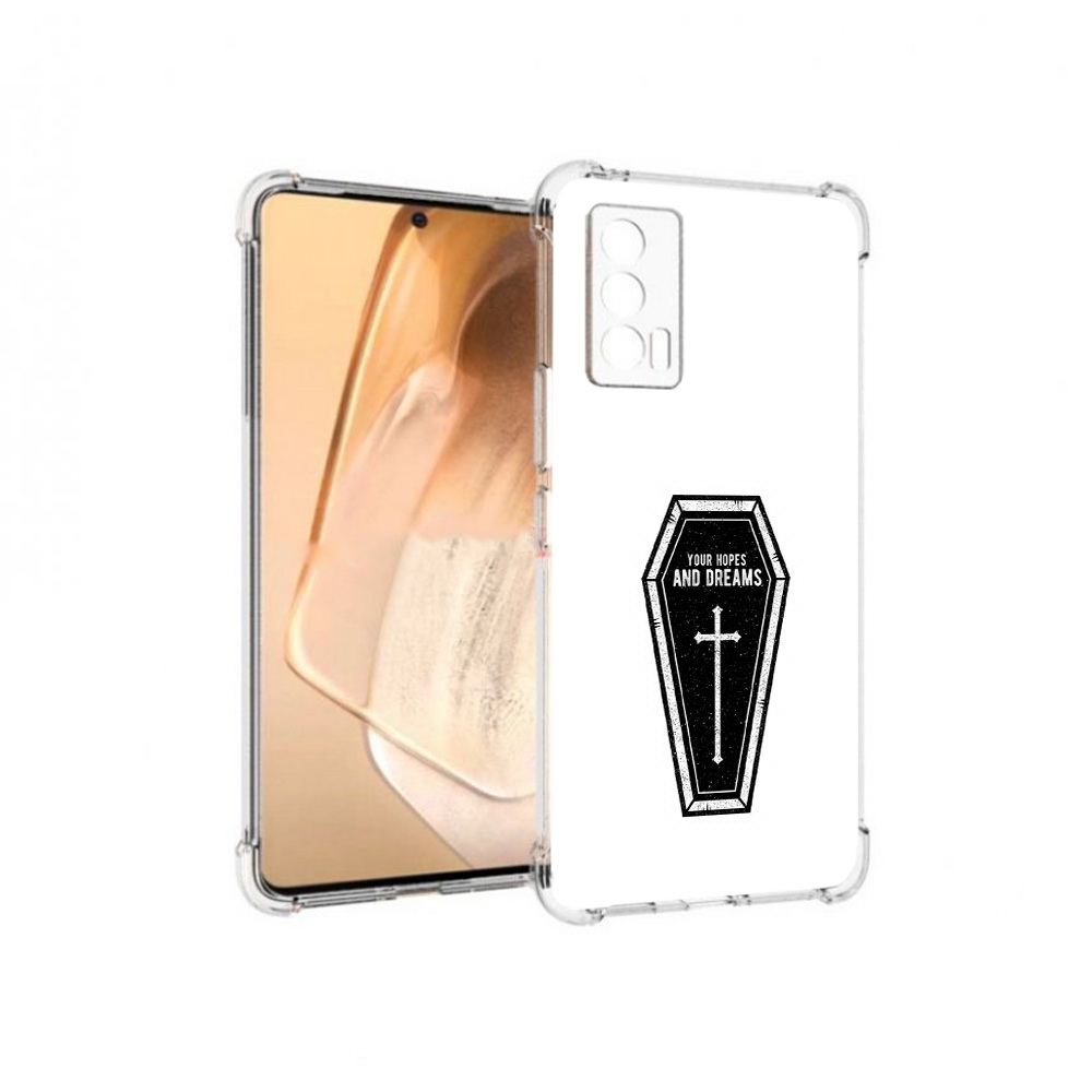 

Чехол MyPads Tocco для Vivo iQOO Neo 5 гроб с мечтами (PT226960.398.299), Прозрачный, Tocco