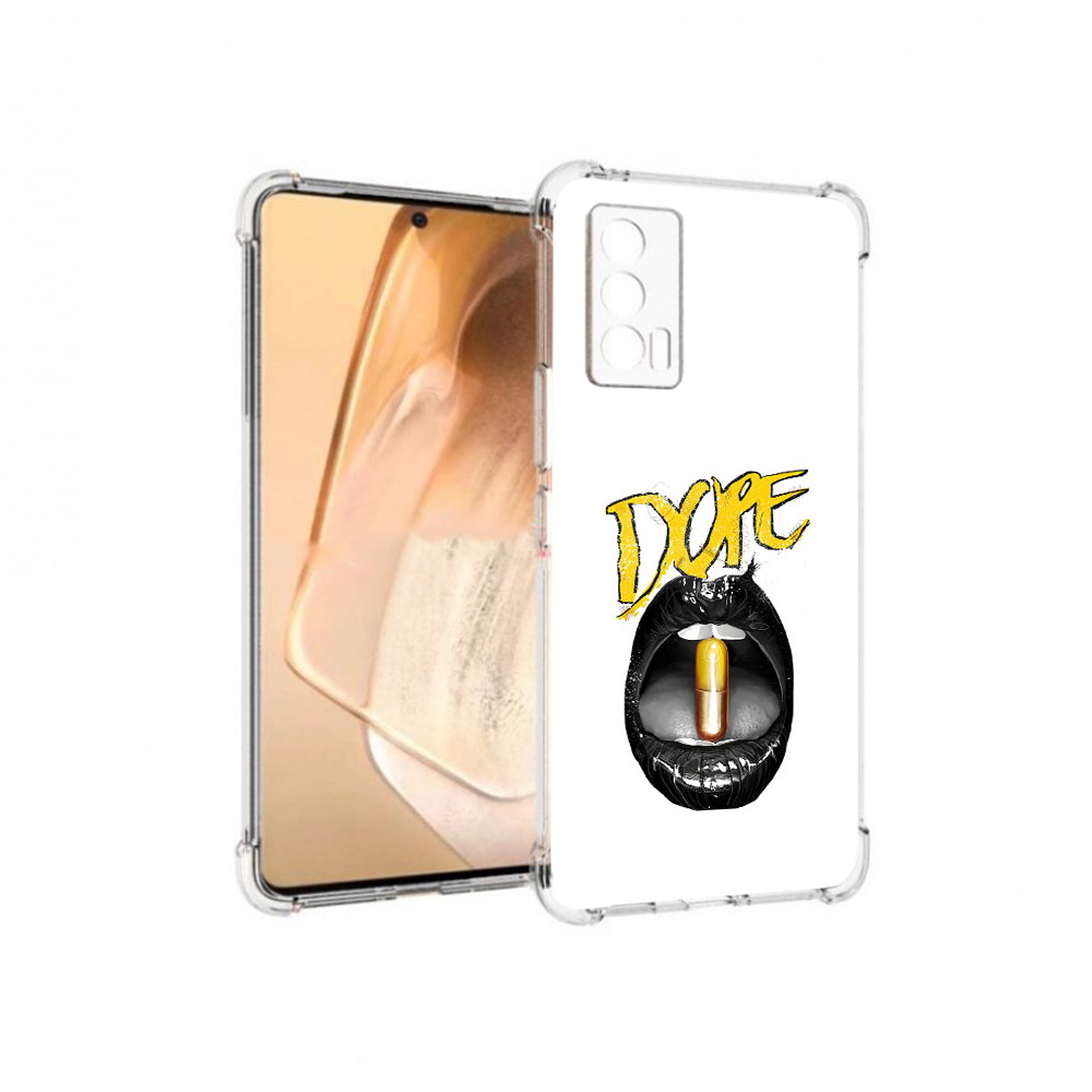 

Чехол MyPads Tocco для Vivo iQOO Neo 5 губы (PT226960.398.303), Прозрачный, Tocco