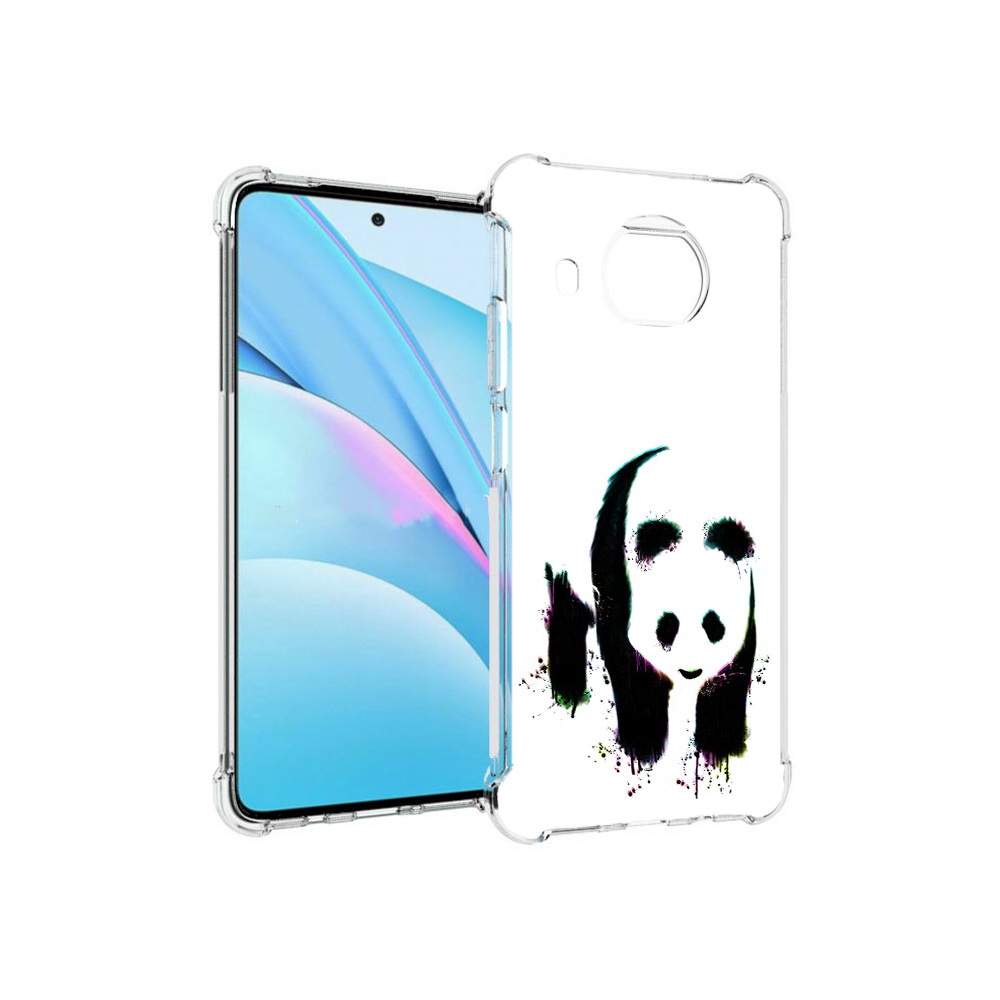 

Чехол MyPads Tocco для Xiaomi Mi 10T Lite панда в акварели (PT154732.269.532), Прозрачный, Tocco