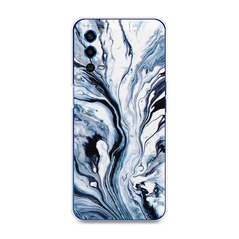 

Чехол Awog на Oppo A55 4G "Голубой минерал мрамор", Разноцветный, 259150-3
