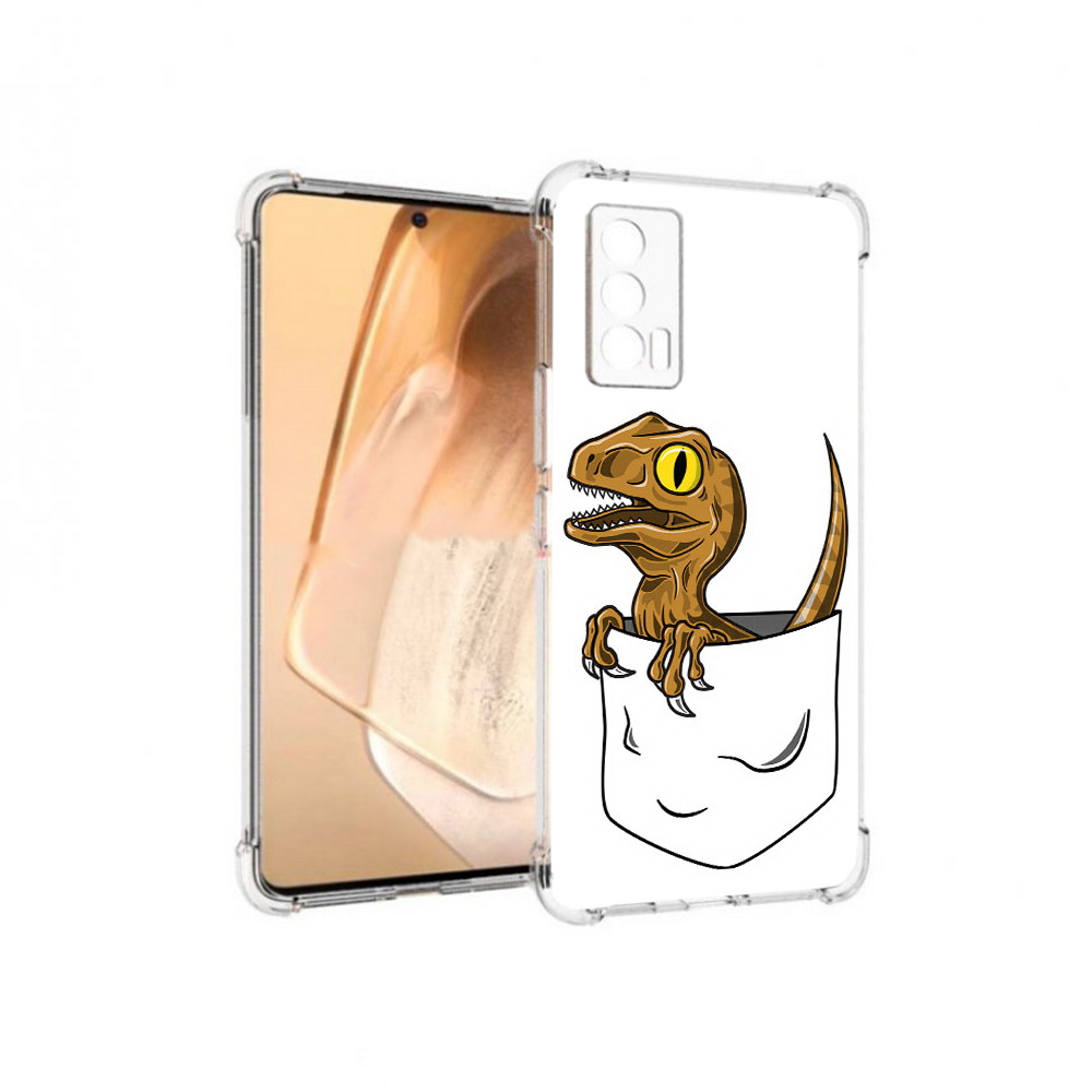 

Чехол MyPads Tocco для Vivo iQOO Neo 5 динозавр в кармане (PT226960.398.327), Прозрачный, Tocco
