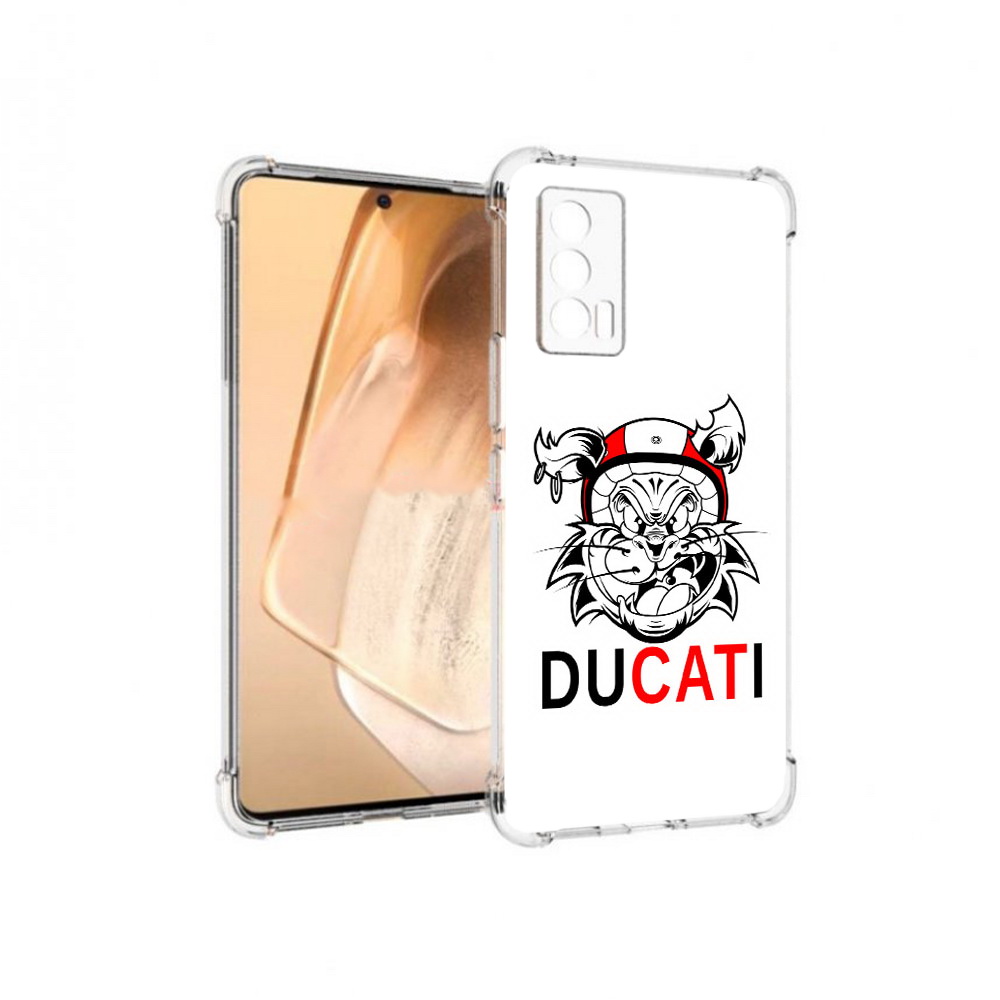 

Чехол MyPads Tocco для Vivo iQOO Neo 5 дукати (PT226960.398.339), Прозрачный, Tocco