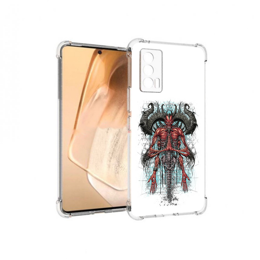 

Чехол MyPads Tocco для Vivo iQOO Neo 5 дьявол (PT226960.398.340), Прозрачный, Tocco