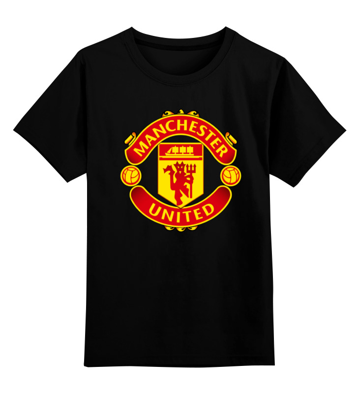

Футболка детская Printio Manchester united цв. черный р. 140, Manchester united