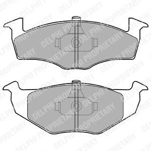 

Колодки Дисковые П. Vw Polo/Lupo 1.0I-1.9Sdi 97> DELPHI lp1601 Lp1601