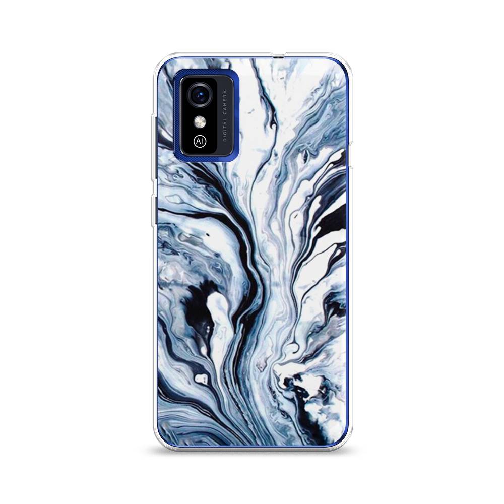 

Чехол Awog на ZTE Blade L9 / ЗТЕ Блэйд L9 "Голубой минерал мрамор", Разноцветный, 135250-3