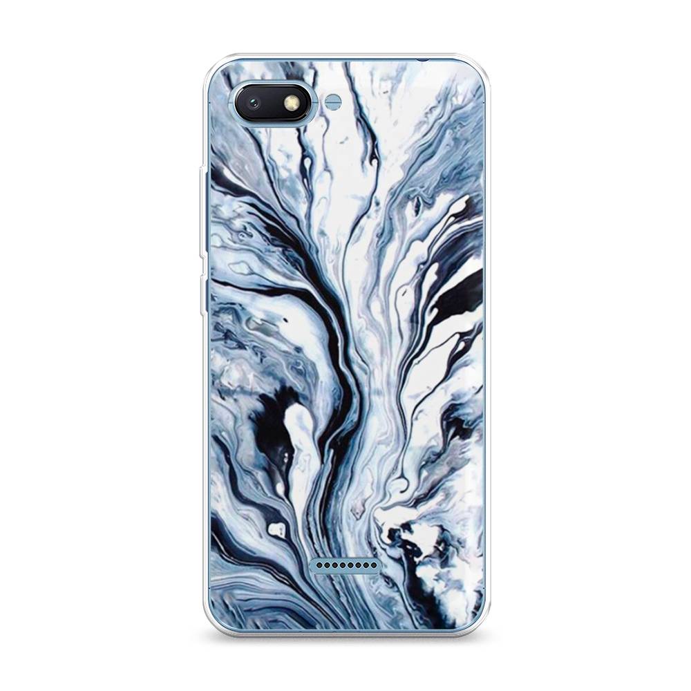 

Чехол Awog на Xiaomi Redmi 6A "Голубой минерал мрамор", Разноцветный, 34150-3