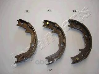 

Тормозные колодки Japanparts барабанные 170X31,6 GF507AF