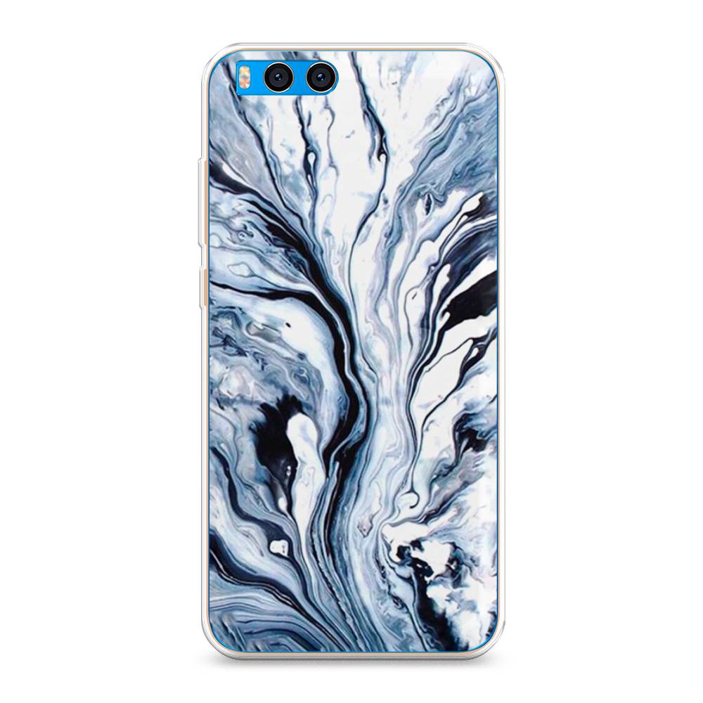

Чехол Awog на Xiaomi Mi Note 3 "Голубой минерал мрамор", Разноцветный, 32450-3