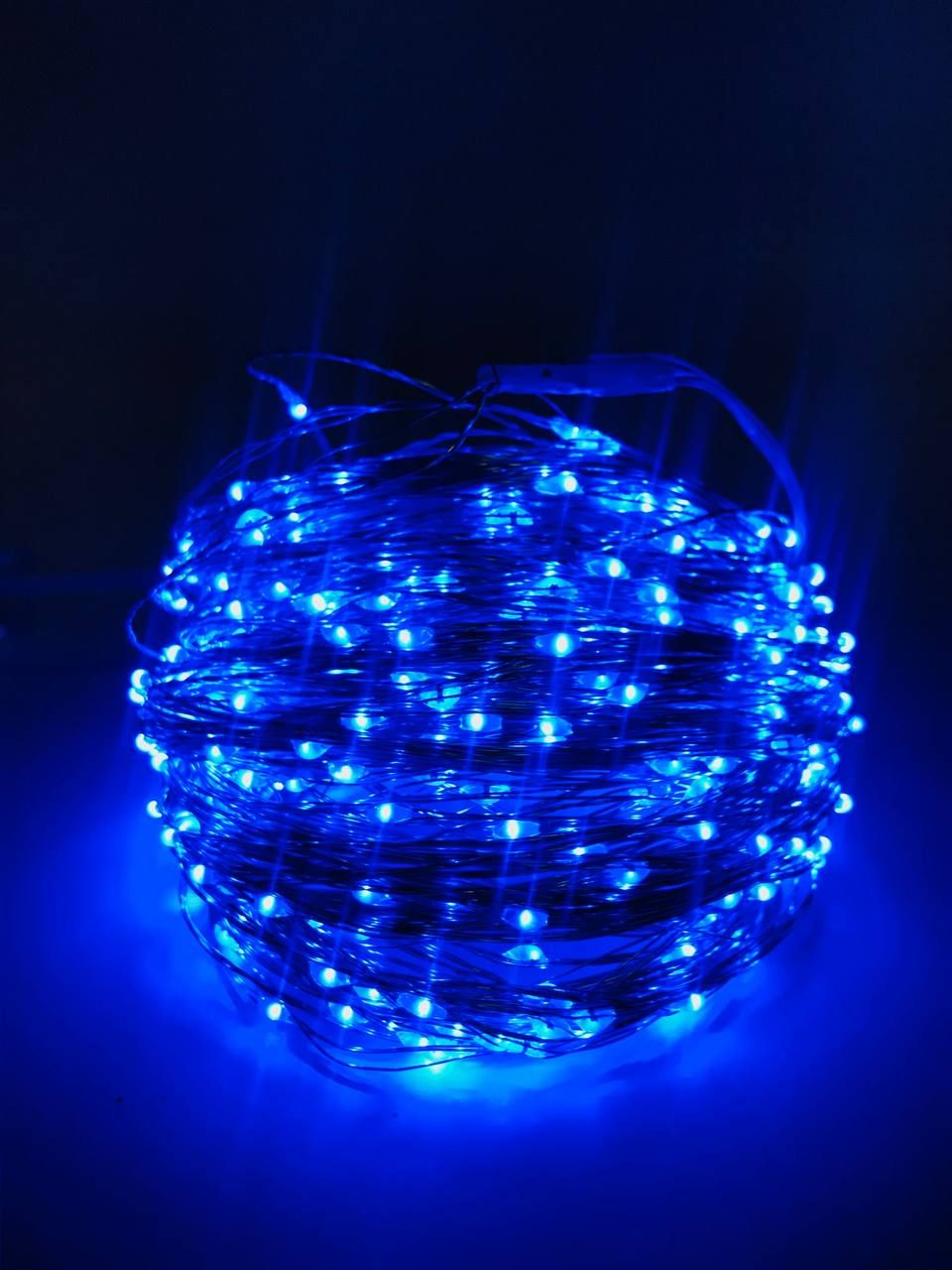 

Световая гирлянда новогодняя LED 15358 30 м синий