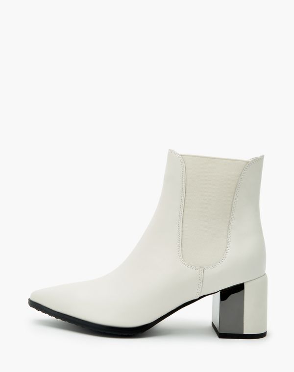 

Ботильоны женские Mascotte 233-2261121-7115M белые 38 RU, 233-2261121-7115M