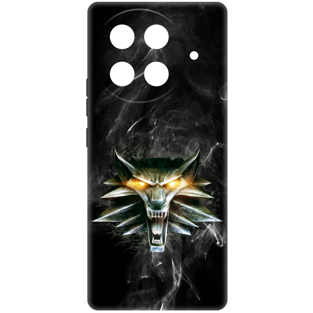 

Чехол-накладка Krutoff Soft Case Ведьмак. Школа Волка для TECNO Camon 30S Pro черный