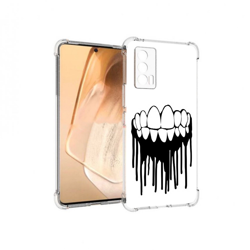 

Чехол MyPads Tocco для Vivo iQOO Neo 5 зубы (PT226960.398.372), Прозрачный, Tocco