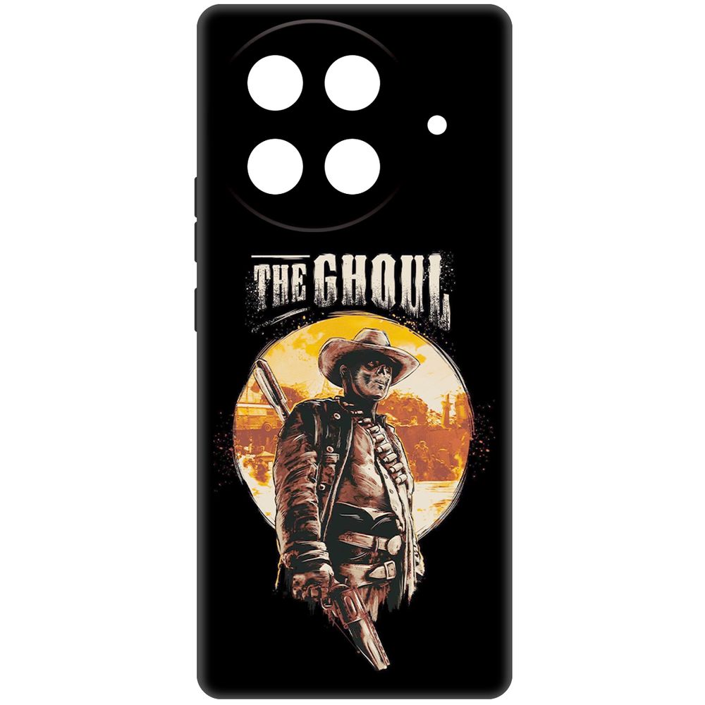 

Чехол-накладка Krutoff Soft Case Фоллаут (Fallout) - Гуль для TECNO Camon 30S Pro черный